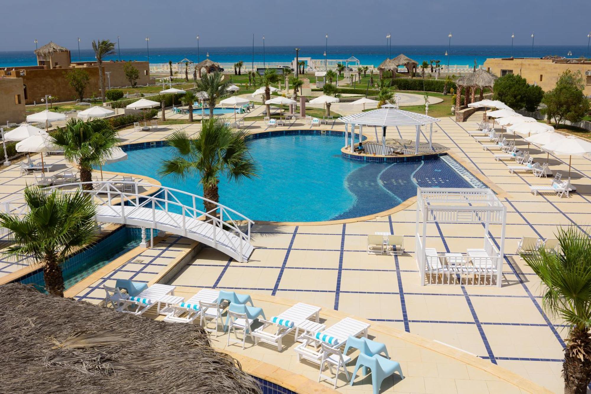 Grand Waha Resort Mersa Matruh Exterior foto